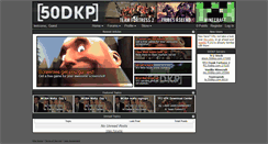 Desktop Screenshot of 50dkp.com