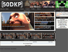 Tablet Screenshot of 50dkp.com